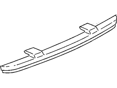 GM 25726347 Absorber, Rear End Fascia Energy