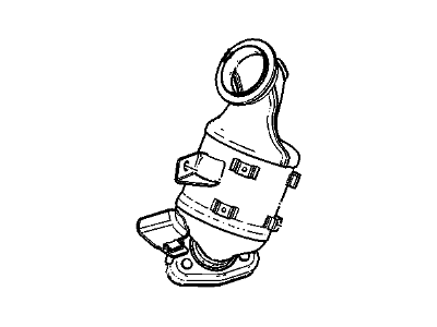 GM 55579322 Converter Assembly, Warm Up 3Way Catalytic