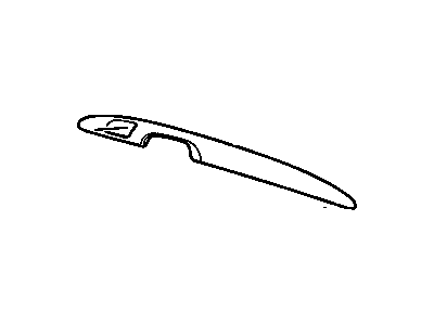 20938256 GM Applique,Front Side Door Trim Panel Illustration 1 of 1