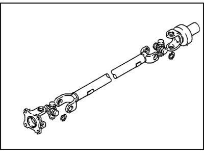 GM 30012977 Front Axle Propeller Shaft