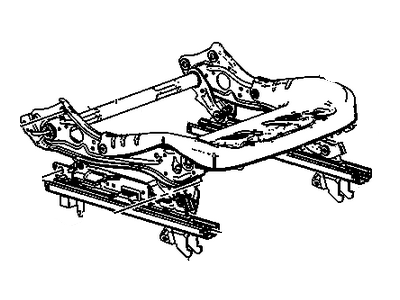 GM 13577651 Frame Assembly, Front Seat Cushion