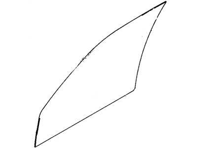 GM 96061075 Window - Front Door