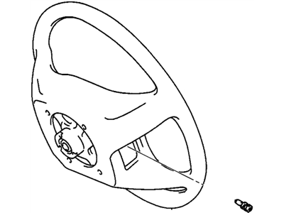 GM 94855591 Steering Wheel