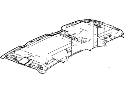 GM 89026085 Panel Asm,Headlining Trim *Gray