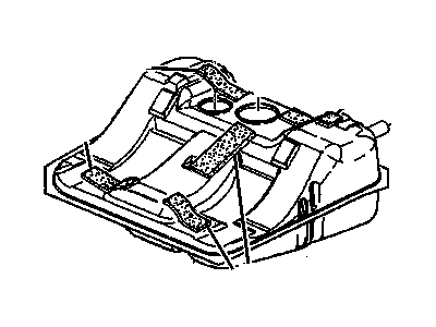 2001 Chevrolet Impala Fuel Tank - 25320899