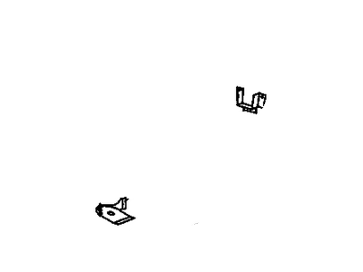 GM 88890668 Rail Assembly - Rear Compartment Panel Longitudinal - Left <Use 1C1J 2520A>