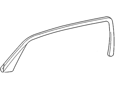GM 3548709 Weatherstrip Assembly, Roof Side Rail Auxiliary