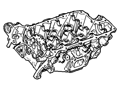 GM 12635548 Engine Cylinder Head (W/Vlvs)