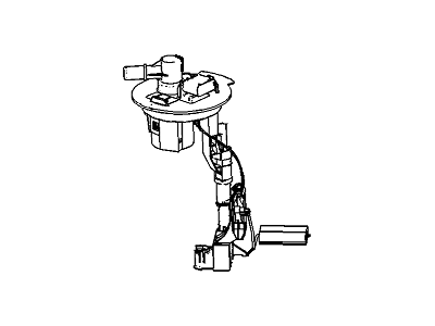 2013 Buick Allure Fuel Pump - 13578384