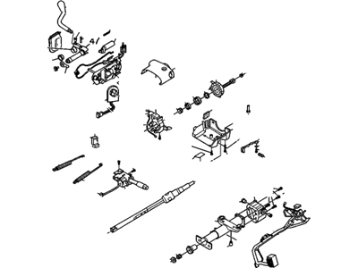 GM 19122268 Column Asm,Steering (Repair)