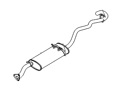 GM 15026244 Exhaust Muffler