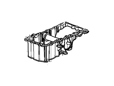 2007 Cadillac STS Oil Pan - 12612260