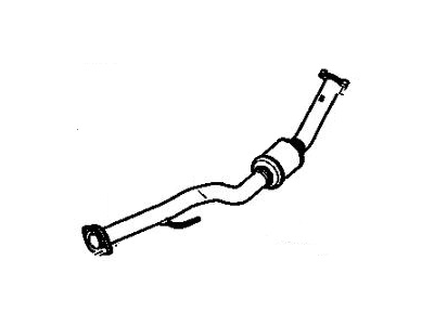2006 GMC Envoy Exhaust Pipe - 15276513