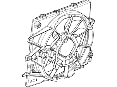 Cadillac CTS Fan Blade - 19333232