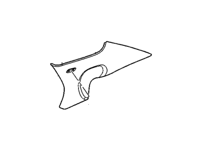 GM 25858569 Panel Assembly, Quarter Upper Trim *Shale