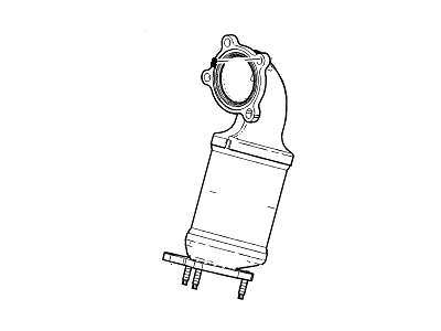 Chevrolet Traverse Catalytic Converter - 12665890