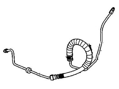 2006 Chevrolet Uplander Power Steering Hose - 15777209