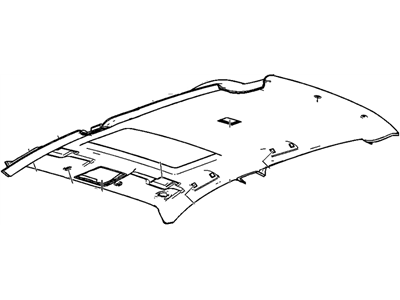 GM 42476459 Panel Assembly, Headlining Trim *Titanium