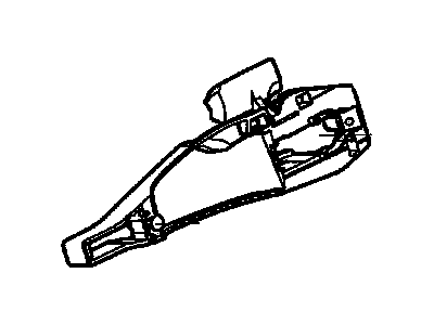 GM 92263004 Housing,Front Side Door Outside Handle
