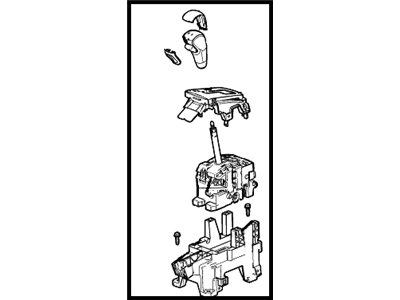 GM 95194739 Control Assembly, Automatic Transmission *Cocoa