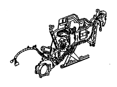 GM 16640636 Module Assembly, Front Side Door Locking System (W/ Window Regulator)