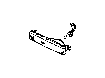 1985 Chevrolet Cavalier Forward Light Harness Connector - 12003757