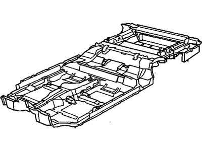 Pontiac 6000 Floor Pan - 10137101