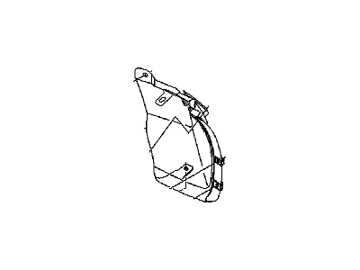 Pontiac G3 Fender Splash Shield - 96808280