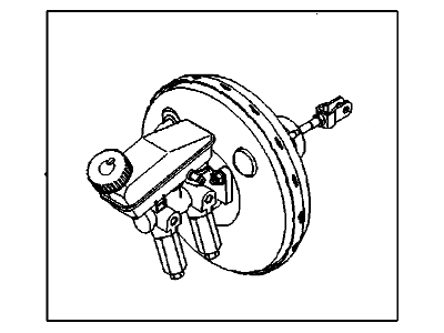 GM 95983234 Power Brake Booster Assembly