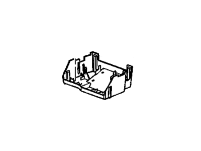 GM 93440952 Container, Electronic Suspension Control Module & Rear Object*Pewter R