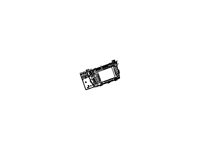 GM 15912144 Radio Assembly, Amplitude Modulation/Frequency Modulation Stereo & Video Disc Player