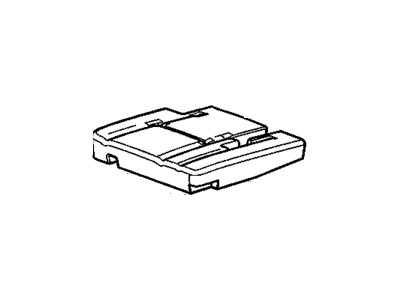 25928484 GM Cover,Rear Seat #2 Cushion *Light Cashmere Illustration 1 of 1