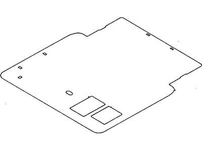 GM 96066656 Cover,Spare Wheel Stowage