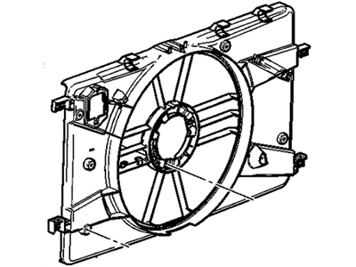 GM 13450284 Shroud, Engine Coolant Fan