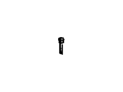 GM 15815000 Cap, Windshield Side Garnish Molding Bolt *Ebony