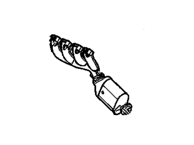 GM 12638999 Exhaust Manifold (W/3Way Catalytic Converter)