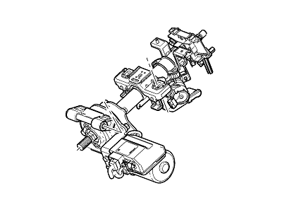 Chevrolet Spark Steering Column - 42596107