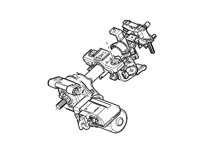 2015 Chevrolet Spark Steering Column - 42596107