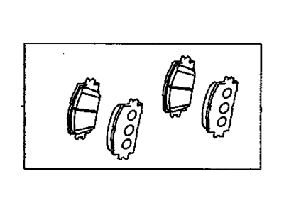 GM 19184912 Pad Kit,Front Disc Brake