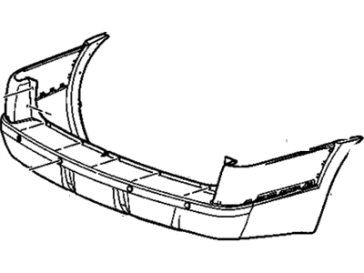 2009 Pontiac Montana Bumper - 12336006