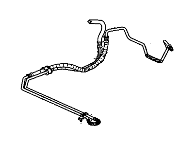 2006 Buick Allure Power Steering Hose - 15781942