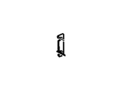 GM 10292120 Spacer, Hood Stop Bracket 10292120 GM Spacer, Hood Stop Bracket Illustration 1 of 1