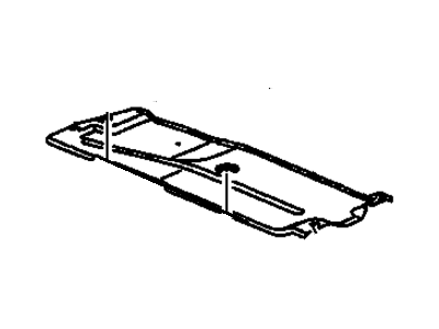 2000 Chevrolet Suburban Exhaust Heat Shield - 15031860