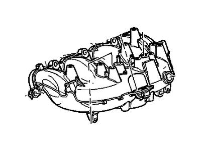 2013 Buick Verano Intake Manifold - 12647275