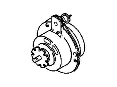 Pontiac J2000 Fan Motor - 22134671