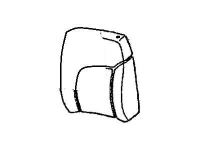 Chevrolet S10 Seat Cushion Pad - 12548701