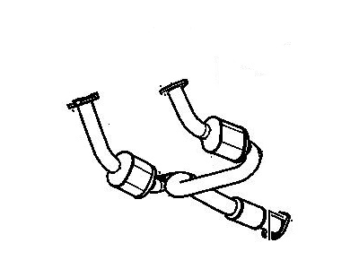 GMC Envoy Catalytic Converter - 15808213