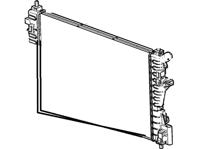 2015 Chevrolet Impala Radiator - 22883363