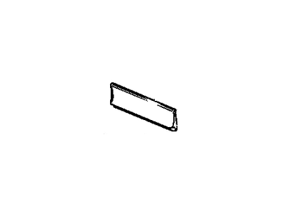 2002 Pontiac Grand Prix Door Moldings - 12455151