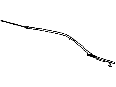 2010 Chevrolet Silverado Parking Brake Cable - 25845506